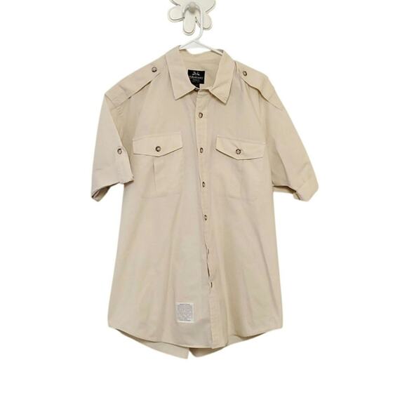 WILLI'S & GEIGER Safari Balloon Clocth Shirt Sz Large - Picture 1 of 8